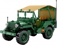 Photos - Construction Toy Sembo Willys MB Off-Road Vehicle USA 705805 