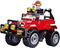 Construction Toy Sluban Red SUV M38-B0902 