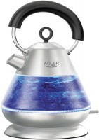 Electric Kettle Adler AD 1282 2200 W 1.5 L  stainless steel