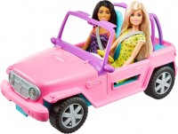 Doll Barbie Off-Road Vehicle with Rolling Wheels GVK02 