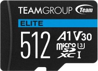 Memory Card Team Group Elite microSDXC A1 V30 UHS I U3 512 GB