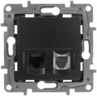 Photos - Socket Legrand Etika 672652 black