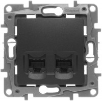 Photos - Socket Legrand Etika 672655 graphite