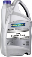 Photos - Engine Oil Ravenol Low Emission Truck 10W-40 5 L