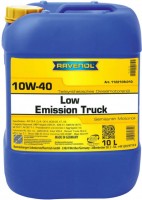 Photos - Engine Oil Ravenol Low Emission Truck 10W-40 10 L