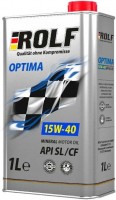 Photos - Engine Oil Rolf Optima 15W-40 SL/CF 1 L