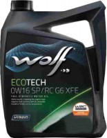 Photos - Engine Oil WOLF Ecotech 0W-16 SP/RC G6 XFE 5 L