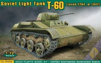 Model Building Kit Ace Soviet Light Tank T-60 (1:72) 