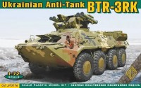 Photos - Model Building Kit Ace Ukrainian Anti-Tank BTR-3RK (1:72) 