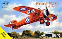 Photos - Model Building Kit AVIS Bristol M.1C Red Devil (1:72) 