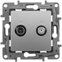 Photos - Socket Legrand Etika 672457 silver