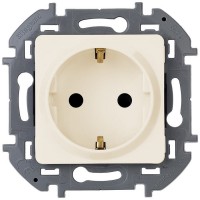 Photos - Socket Legrand Inspiria 673721 beige