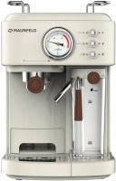 Photos - Coffee Maker MAUNFELD MF-737BG Pro beige