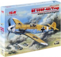 Model Building Kit ICM Bf 109 F-4Z/Trop (1:48) 
