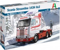 Model Building Kit ITALERI Scania Streamline 143H 6x2 (1:24) 