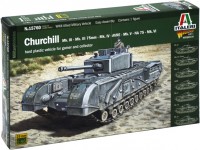 Photos - Model Building Kit ITALERI Churchill Mk.III (1:56) 