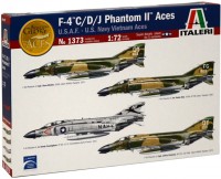 Model Building Kit ITALERI F-4 C/D/J PHANTOM II ACES USAF-US Navy Vietnam ACES (1:72) 