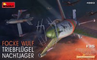 Model Building Kit MiniArt Focke Wulf Triebflugel Nachtjager (1:35) 