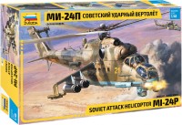 Model Building Kit Zvezda Soviet Attack Helicopter MI-24P (1:48) 