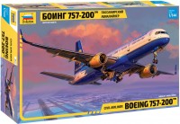 Model Building Kit Zvezda Civil Airliner Boeing 757-200 (1:144) 