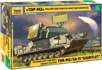 Model Building Kit Zvezda Russian Anti-Aircraft Missile System Tor-M2/SA-15 Gauntler (1:35) 