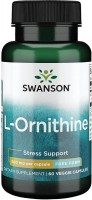Amino Acid Swanson L-Ornithine 500 mg 60 cap 