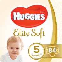 Photos - Nappies Huggies Elite Soft 5 / 84 pcs 