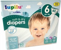 Photos - Nappies Lupilu Soft and Dry 6 / 60 pcs 