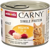 Photos - Cat Food Animonda Adult Carny Single Protein Chicken  200 g