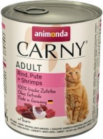 Photos - Cat Food Animonda Adult Carny Beef/Turkey/Shrimps  800 g