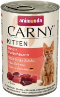 Photos - Cat Food Animonda Kitten Carny Beef/Turkey Heart  400 g 6 pcs