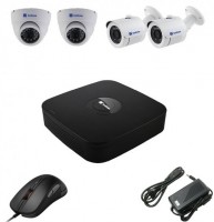 Photos - Surveillance DVR Kit EvoVizion 2DOME-2OUT-240-LITE 