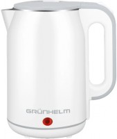 Photos - Electric Kettle Grunhelm EKS-1864SW 1500 W 1.8 L  white