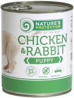 Photos - Dog Food Natures Protection Puppy Canned Chicken/Rabbit 