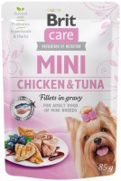 Photos - Dog Food Brit Care Mini Chicken&Tuna Fillets 85 g 1