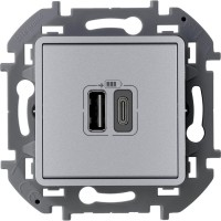 Photos - Socket Legrand Inspiria 673762 silver