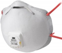 Photos - Medical Mask / Respirator 3M 8833-3 