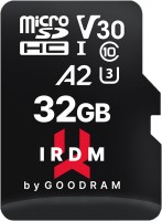 Photos - Memory Card GOODRAM microSD IRDM V30 UHS I U3 A2 32 GB