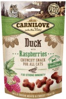 Cat Food Carnilove Crunchy Snack Duck with Raspberries 50 g 