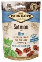 Cat Food Carnilove Crunchy Snack Salmon with Mint 50 g 
