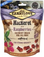 Dog Food Carnilove Crunchy Snack Mackeler with Raspberries 200 g 