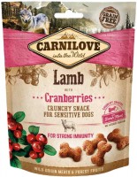 Photos - Dog Food Carnilove Crunchy Snack Lamb with Cranberries 200 g 