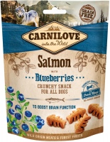 Dog Food Carnilove Crunchy Snack Salmon with Blueberries 200 g 