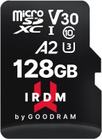 Photos - Memory Card GOODRAM microSD IRDM V30 UHS I U3 A2 128 GB