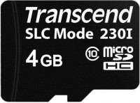 Photos - Memory Card Transcend microSD SLC Mode 230I 4 GB