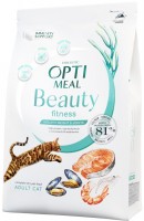 Photos - Cat Food Optimeal Beauty Fitness Cat  4 kg