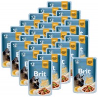 Photos - Cat Food Brit Premium Tuna Fillets Pouch  24 pcs