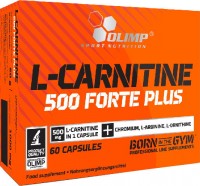 Photos - Fat Burner Olimp L-Carnitine 500 Forte Plus 60 cap 60