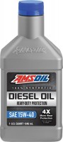 Photos - Engine Oil AMSoil Heavy-Duty Synthetic Diesel Oil 15W-40 1 L