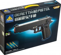 Photos - Construction Toy Kazi Beretta 92 Pistol 88001 